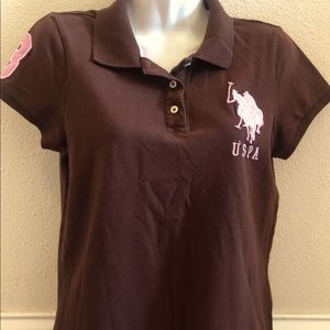 U.S. Polo Assn. Women's Polo Shirt Large